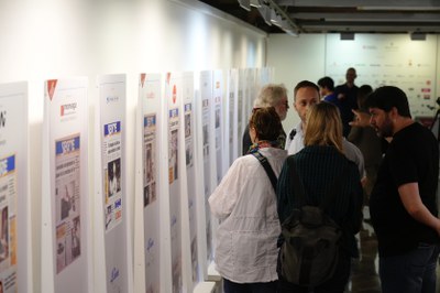 L'exposició mostra les portades més destacades dels últims 40 anys.