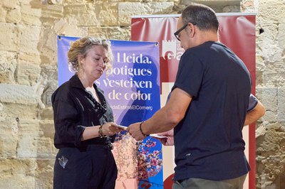 El lliurament d'un dels premis.