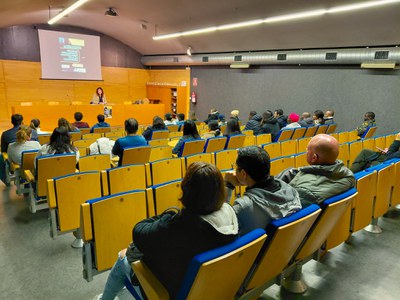 Les sessions formatives s'han fet a la sala Jaume Magre..