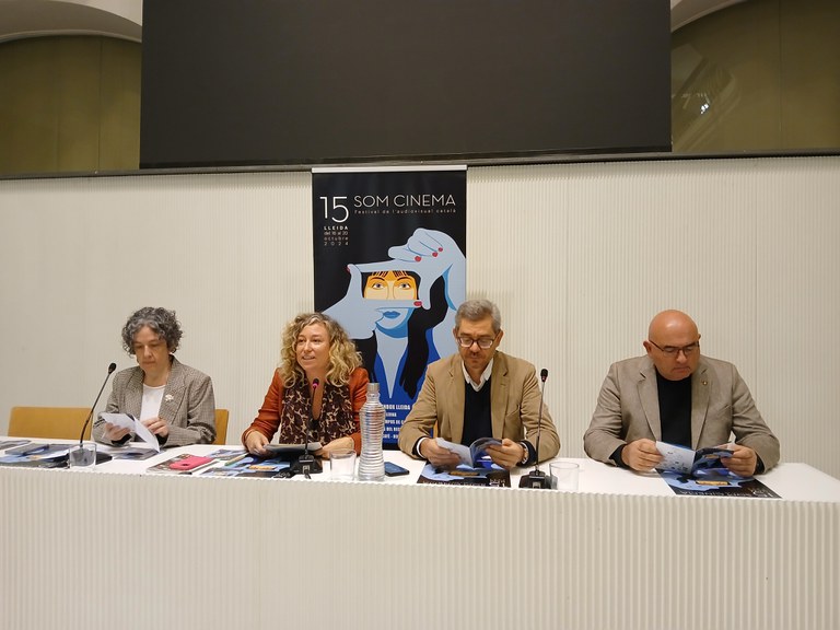 Pilar Bosch ha participat en la presentació del festival, a la sala Alfred Perenya