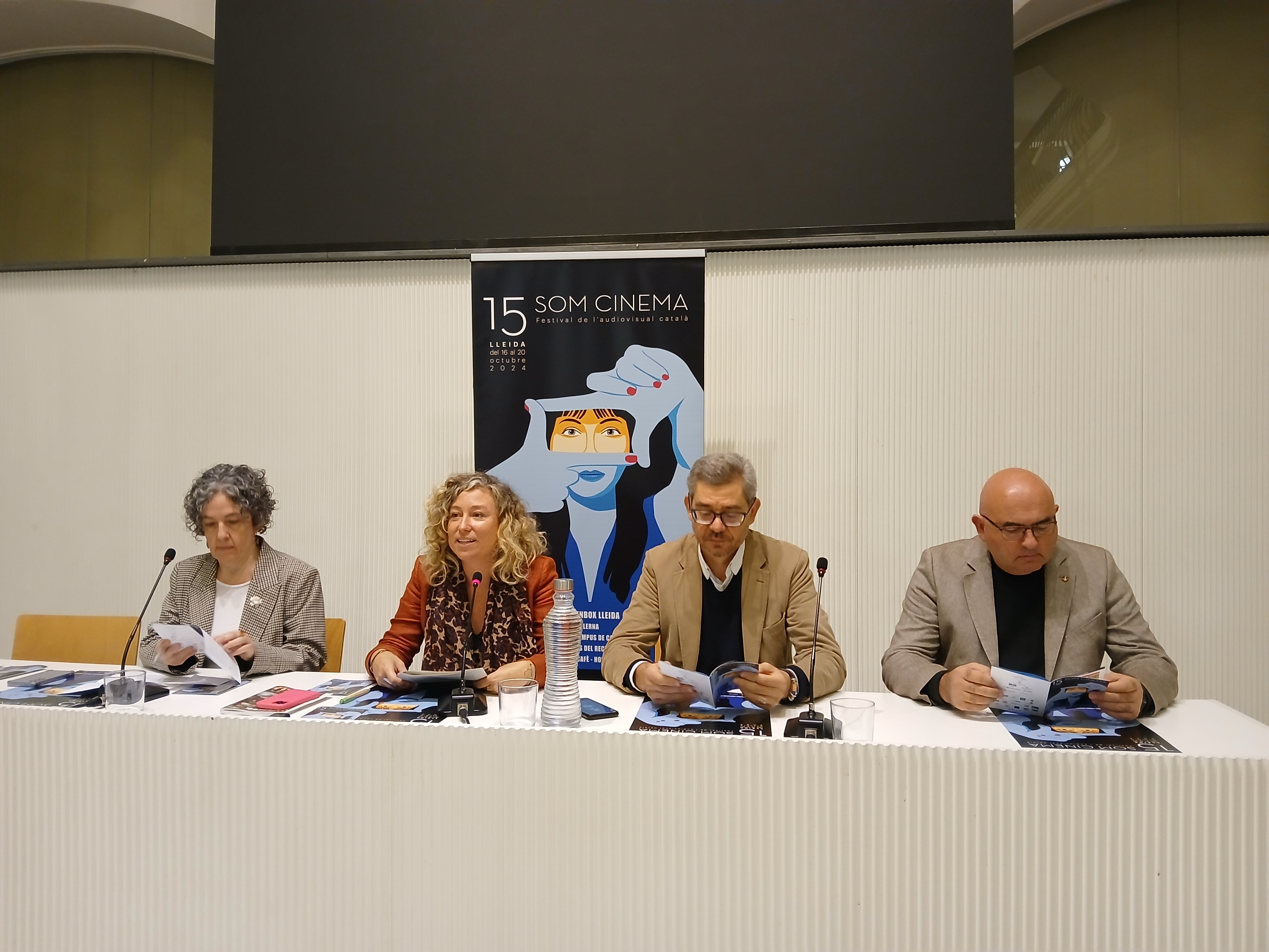 Pilar Bosch ha participat en la presentació del festival, a la sala Alfred Perenya