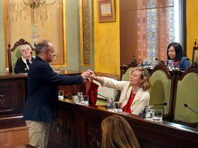 Un moment del sorteig d'aquest matí.