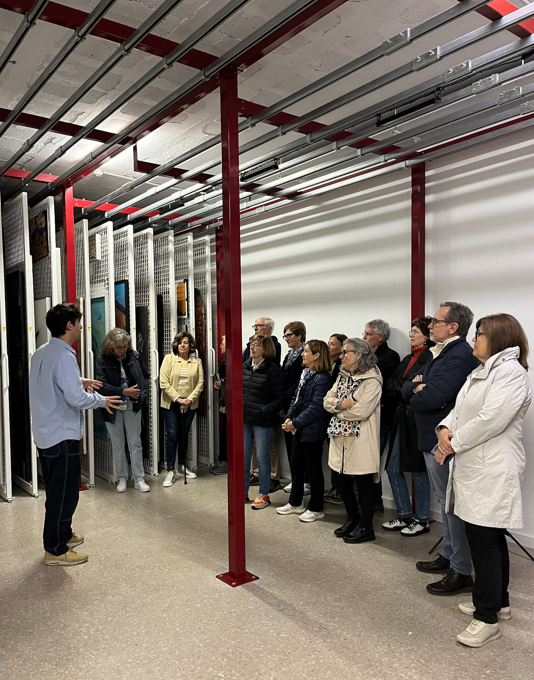 Els Amics de La Panera han visitat aquesta setmana la Fundació Suñol, a Barcelona.