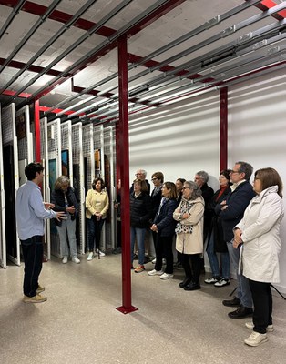 Els Amics de La Panera han visitat aquesta setmana la Fundació Suñol, a Barcelona..