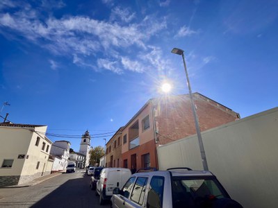 Un dels fanals de Sucs amb canvi a LED.