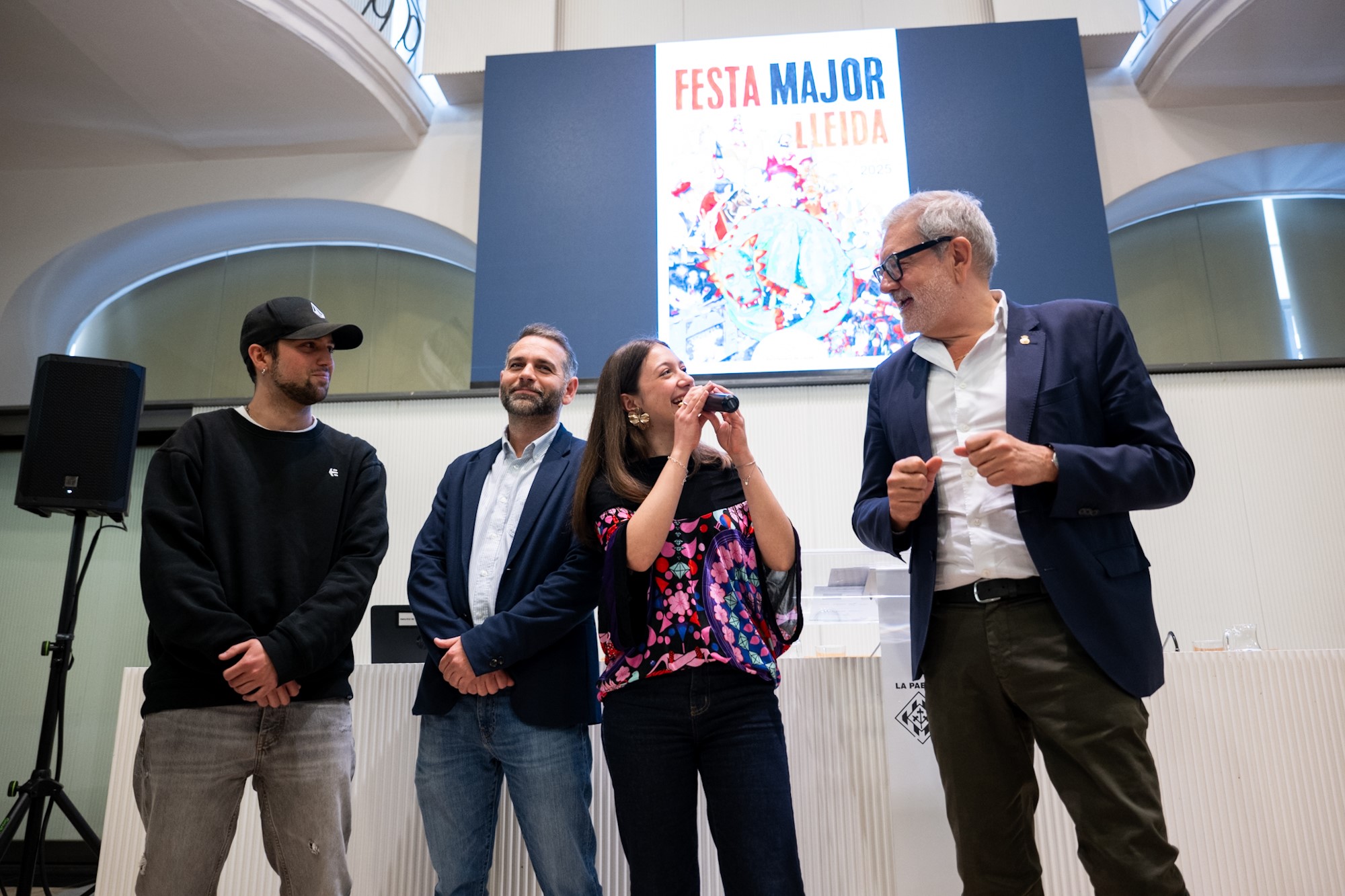 Durant la presentació de la programació s’ha estrenat la Cançó de la Festa Major 2025, Tornarem a ballar!, composta per Arnau Moreno i interpretada per Joana Barco.