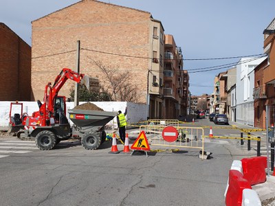 El pas per als vehicles ha quedat tallat.