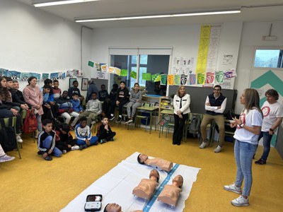 Aquest mes d’abril s’ha iniciat aquest projecte en diverses escoles de la ciutat de Lleida.