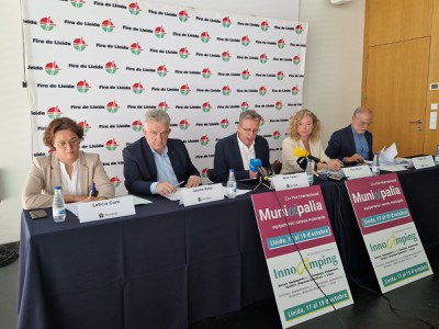 La presentació de Municipàlia i Innocàmping s'ha fet al Palau de Congressos - La Llotja.