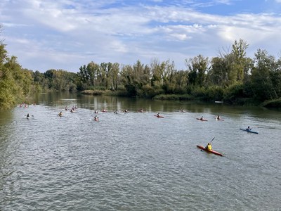 Cursa de piragüisme “XXXIV Ascens i descens de la Mitjana”.