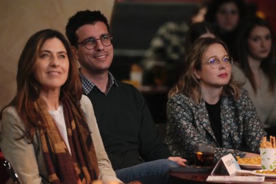 El tinent d'alcalde Toni Postius ha participat en la jornada Dones i Emprenedoria, al Cafè del Teatre..