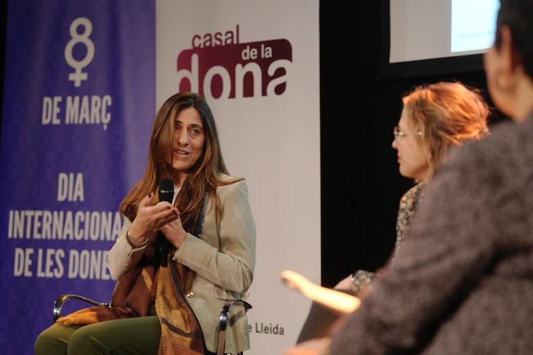La directora de les botigues BonÀrea, Teresa Alsina, a la desena edició de Dones i Emprenedoria,