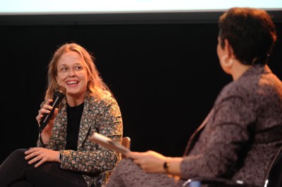 La jornada Dones i Emprenedoria ha comptat amb la participació de la presidenta d’Afrucat, Montse Baró..