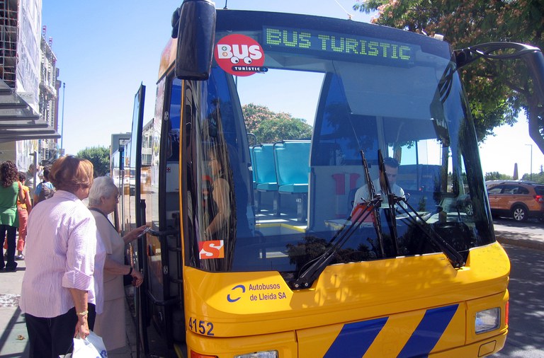 El Bus Turístic de Lleida inicia demà l'activitat d'aquest 2024.