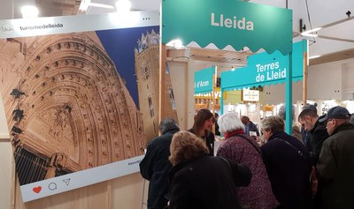 Turisme de Lleida dona a conèixer l’oferta de la ciutat a la B-Travel de Barcelona.