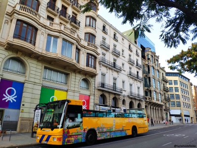 El Bus Turísitic funcionarà fins dissabte dia 14..