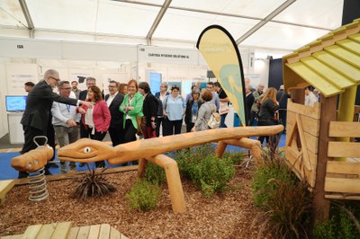 La consellera Vilagrà ha clos la 22a Municipàlia i el 6è Innocamping, a Fira de Lleida..