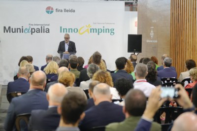 El paer en cap, Fèlix Larrosa, ha destacat l'èxit de Municipàlia i Innocàmping..