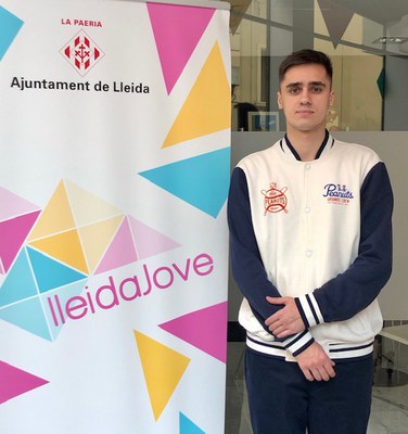 Nazarii Mandziuk s’ha incorporat al Departament de Joventut LleidaJove per fer un voluntariat europeu de sis mesos.