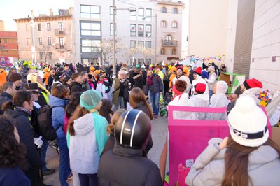 Màxima curiositat per conèixer com serien els llits i les andròmines, abans de la cursa.