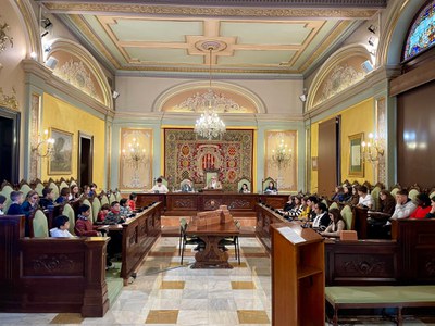 L'acte ha tingut lloc al Saló de Sessions.