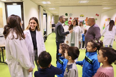 El regidor de Joventut, Educació i Ocupació de la Paeria, Xavi Blanco, ha participat aquest dilluns en aquesta activitat, que es realitza fins el pro….