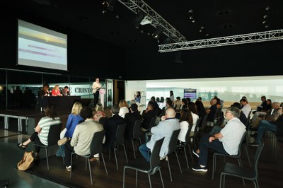 (imatge d'arxiu) Presentació al juny dels eixos de l’avanç del nou Pla d’Ordenació Urbanística Municipal, a la Llotja..