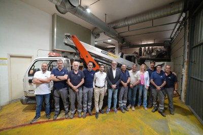 La Brigada Municipal està conformada per una desena d'operaris.