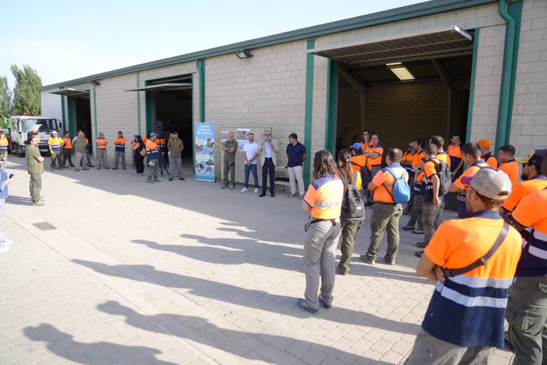 L'alcalde ha felicitat els equips del CET per la seva tasca a la ciutat