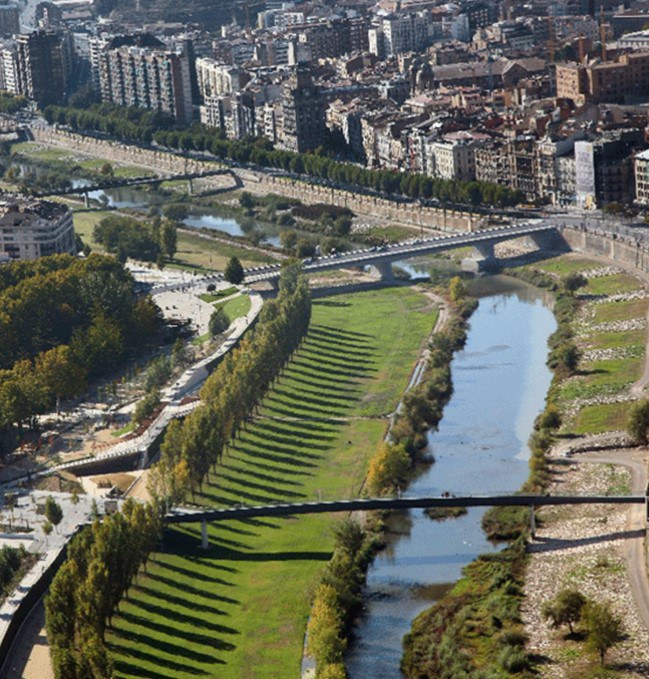 Recorregut perceptiu pel riu Segre, dissabte 23 a les 11.45 h, amb punt de trobada a l’av. de Madrid, 34 . Foto d'arxiu.