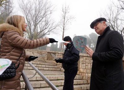 S'ha fet material per repartir i donar a conèixer les noves rutes..
