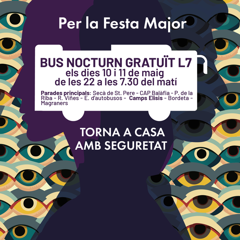Festa Major bus post Instagram