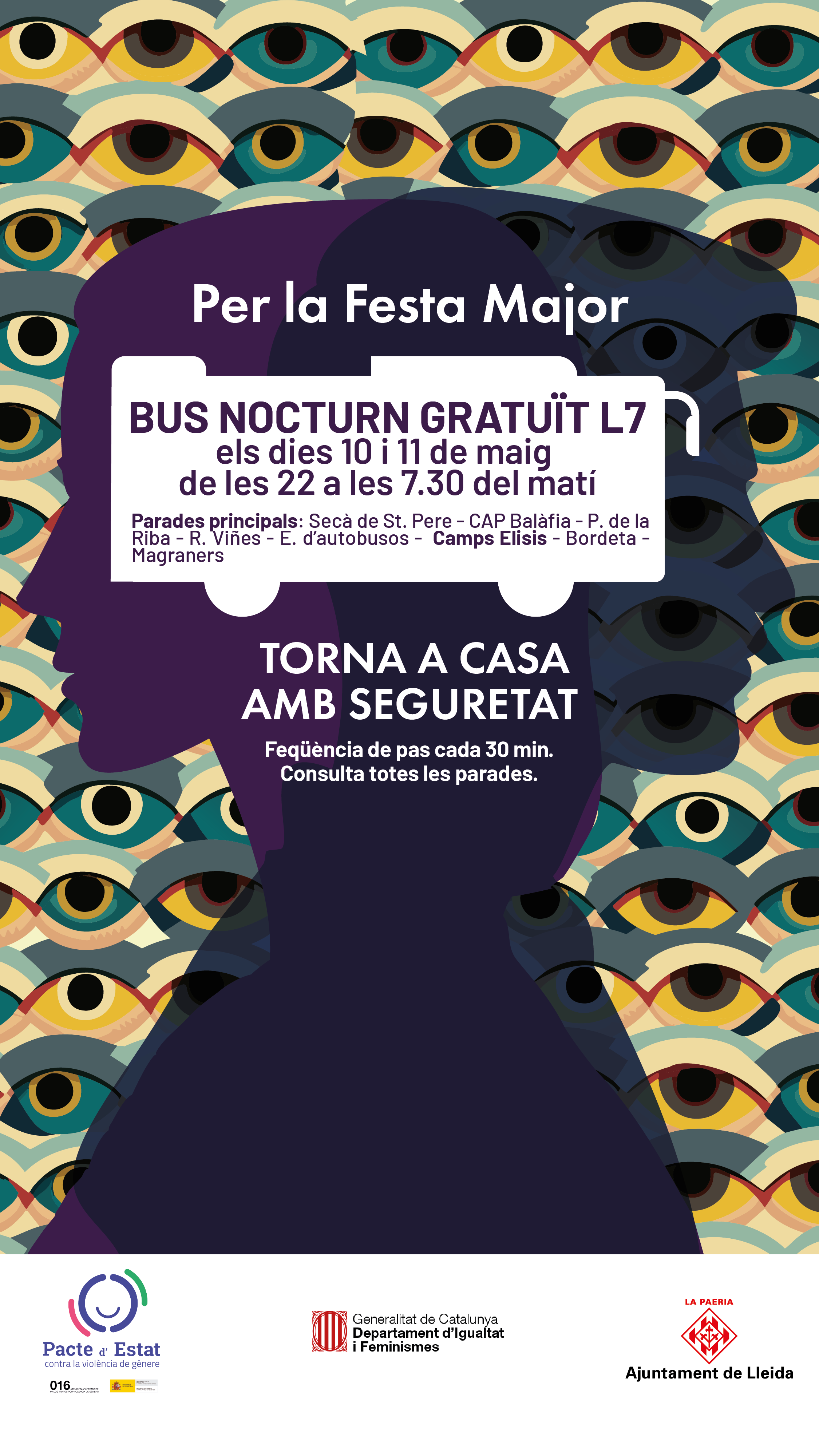 Festa Major bus story Instagram