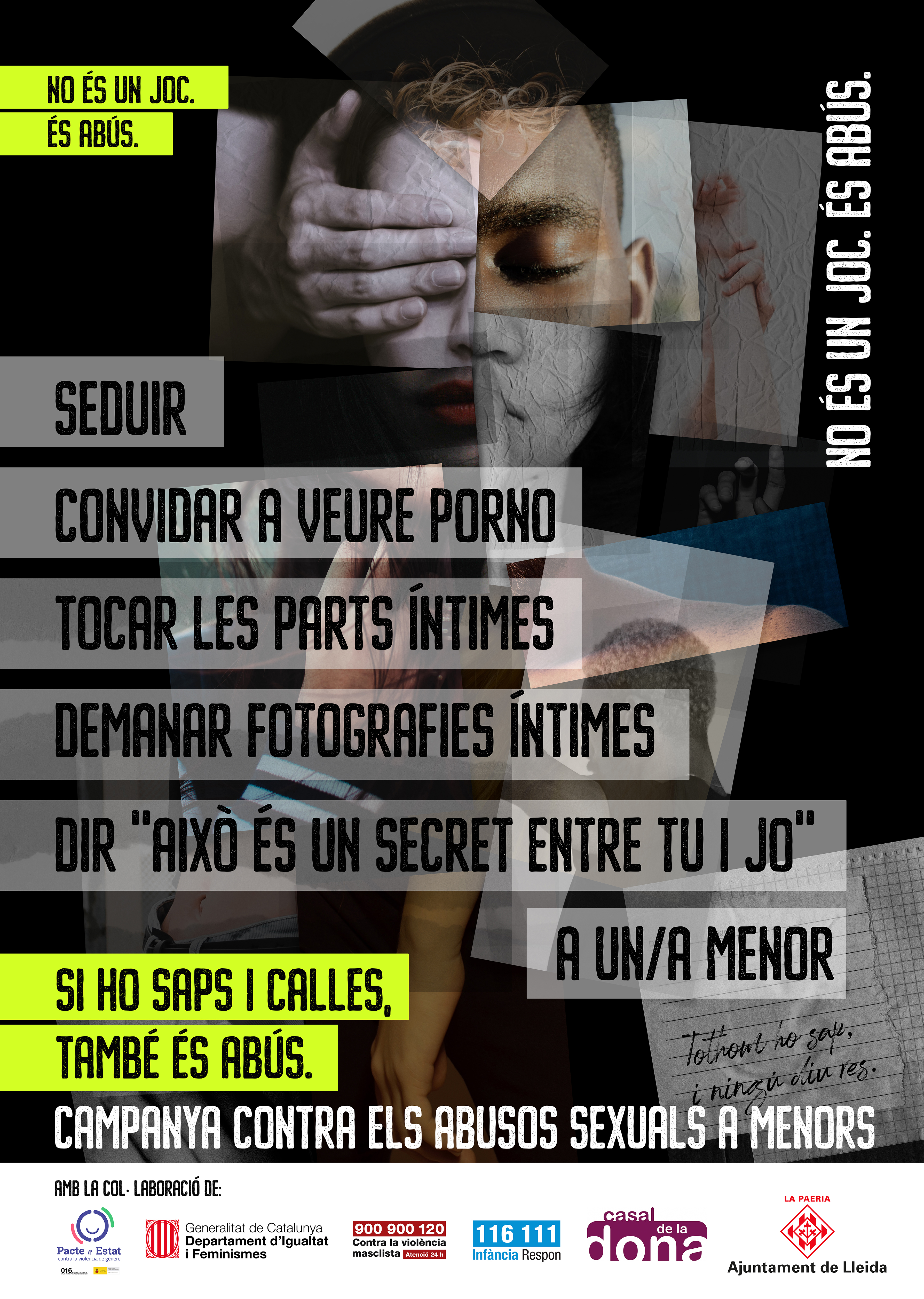 Campanya contra els abusos sexuals a menors