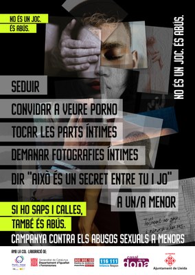 Campanya contra els abusos sexuals a menors.