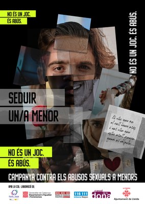 Seduir un/a menor no és un joc. És abús..