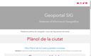 Plànol de Lleida - Geoportal SIG - Sistemes d'Informació Geogràfica