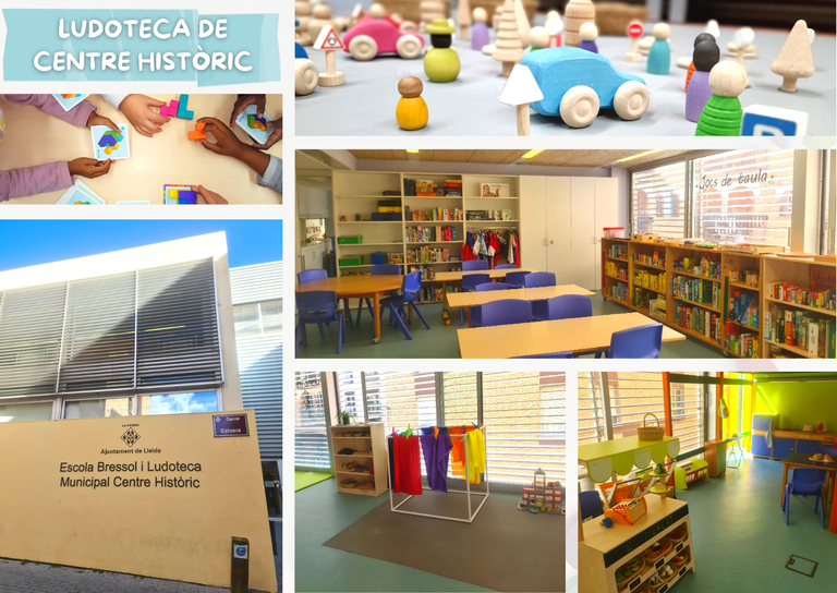 Collage Ludoteca Centro Histórico Collage Ludoteca Centre Històric