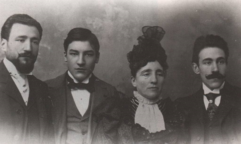 La família Viñes. (Fons Ricard Viñes de la UdL)