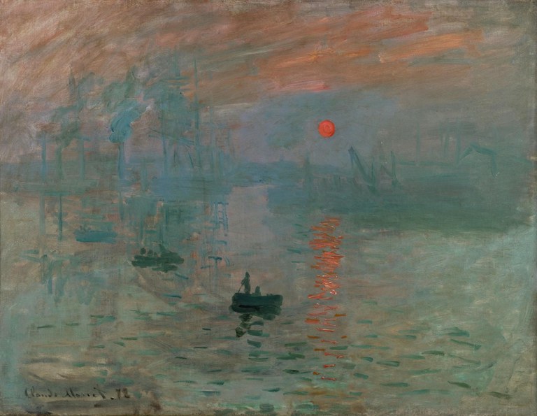 Claude Monet - Impressió, Alba