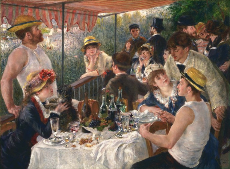 Pierre-Auguste Renoir - El dinar dels remers