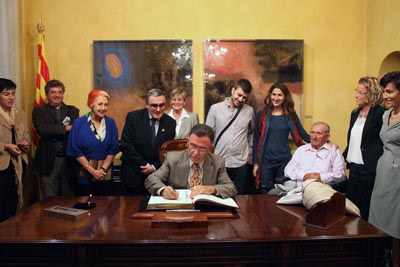 Fotografia de l'acte.