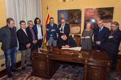 Fotografia de l'acte.