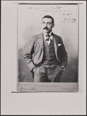 Retrat Autògraf Viñes. UdL..