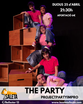 <bound method DexterityContent.Title of <Event at /fs-paeria/paeria/es/actualidad/agenda/artes-escenicas-the-party-2>>.