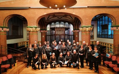 Imagen del Coro de Cámara del Auditori Enric Granados.