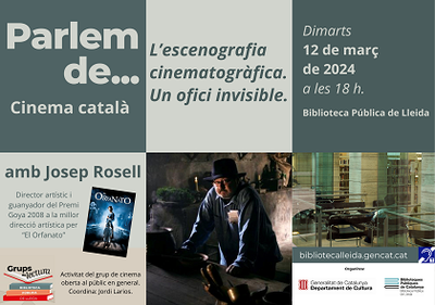 <bound method DexterityContent.Title of <Event at /fs-paeria/paeria/es/actualidad/agenda/charla-la-escenografia-cinematografica-un-oficio-invisible>>.