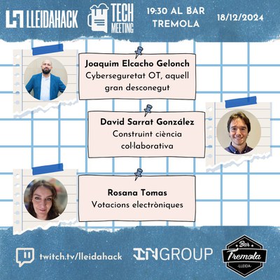 <bound method DexterityContent.Title of <Event at /fs-paeria/paeria/es/actualidad/agenda/charlas-techmeeting>>.