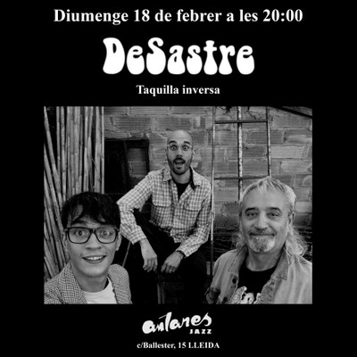 <bound method DexterityContent.Title of <Event at /fs-paeria/paeria/es/actualidad/agenda/concierto-desastre>>.