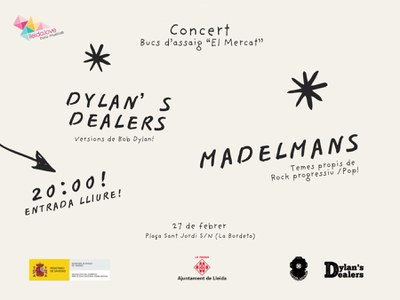 <bound method DexterityContent.Title of <Event at /fs-paeria/paeria/es/actualidad/agenda/concierto-en-los-bucs-dylans-dealers-y-madelmans>>.